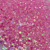 Pretty in Pink Iridescent Small Glitter - Pink Glitter